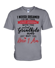 THE CRAZY GRANDMA V-Neck T-Shirt thumbnail