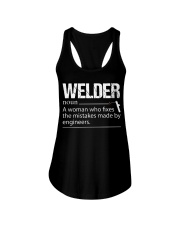 WELDERS FIX THE MISTAKES Ladies Flowy Tank thumbnail