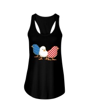 I LOVE CHICKEN Ladies Flowy Tank front