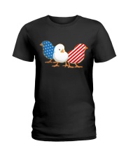 I LOVE CHICKEN Ladies T-Shirt thumbnail