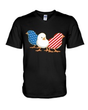 I LOVE CHICKEN V-Neck T-Shirt thumbnail