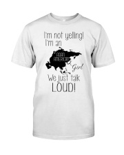 AN ASIAN AMERICAN GIRL NOT YELLING Classic T-Shirt front