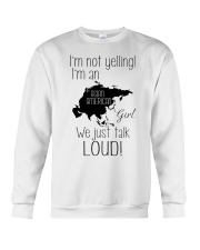 AN ASIAN AMERICAN GIRL NOT YELLING Crewneck Sweatshirt thumbnail