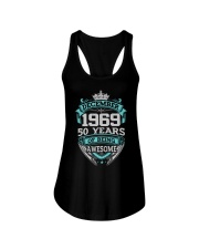 Birthday Gift December1969 Ladies Flowy Tank thumbnail