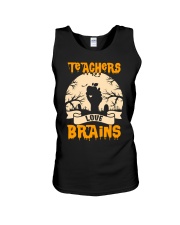 TEACHERS LOVE BRAINS Unisex Tank thumbnail