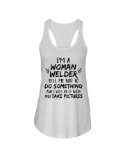 DO IT TWICE AND TAKE PICTURES Ladies Flowy Tank thumbnail