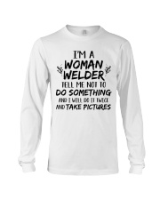 DO IT TWICE AND TAKE PICTURES Long Sleeve Tee thumbnail