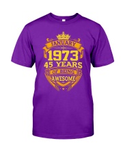 JAN73 Classic T-Shirt front