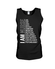 I AM NURSE Unisex Tank thumbnail