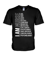 I AM NURSE V-Neck T-Shirt thumbnail