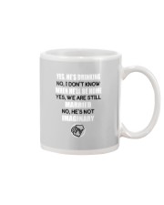 HE'S DRINKING Mug thumbnail