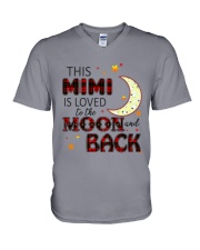 LOVE TO THE MOON AND BACK MIMI VERSION V-Neck T-Shirt thumbnail