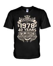 Tue January 78 V-Neck T-Shirt thumbnail