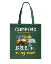 CAMPING IN MY VEINS Tote Bag thumbnail