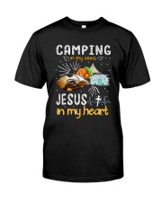 CAMPING IN MY VEINS Classic T-Shirt front