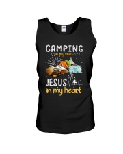 CAMPING IN MY VEINS Unisex Tank thumbnail