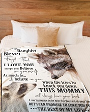 New blanket design for your daughter Large Fleece Blanket - 60" x 80" aos-coral-fleece-blanket-60x80-lifestyle-front-02