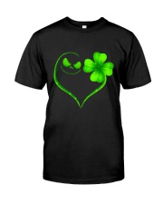 NICE GREEN HEART Classic T-Shirt front