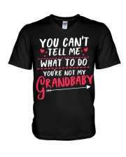 YOU'RE NOT MY GRANDBABY V-Neck T-Shirt thumbnail