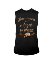 BUS DRIVERS ARE ANGELS ON WHEELS Sleeveless Tee thumbnail