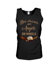 BUS DRIVERS ARE ANGELS ON WHEELS Unisex Tank thumbnail