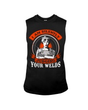 I AM SILENTLY JUDGING YOUR WELDS Sleeveless Tee thumbnail