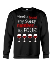 MY SLEEP NUMBER 4 CUPS Crewneck Sweatshirt thumbnail