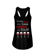 MY SLEEP NUMBER 4 CUPS Ladies Flowy Tank thumbnail
