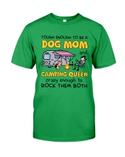 DOG MOM LOVES CAMPING Classic T-Shirt tile
