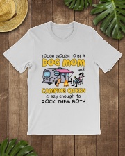 DOG MOM LOVES CAMPING Classic T-Shirt lifestyle-mens-crewneck-front-18