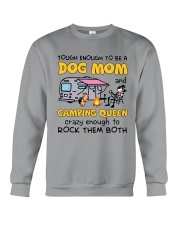DOG MOM LOVES CAMPING Crewneck Sweatshirt thumbnail