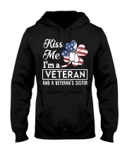 KISS ME VETERAN VETERAN'S SISTER Hooded Sweatshirt thumbnail