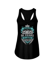 Birthday Gift August 1969 Ladies Flowy Tank thumbnail