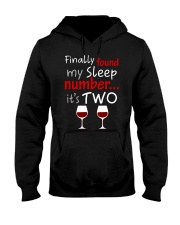 MY SLEEP NUMBER 2 CUPS Hooded Sweatshirt thumbnail