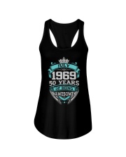 Birthday Gift July 1969 Ladies Flowy Tank thumbnail