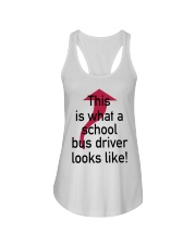 THIS IS WHAT A SCHOOL BUS DRIVER Ladies Flowy Tank thumbnail