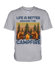 LIFE IS BETTER V-Neck T-Shirt thumbnail
