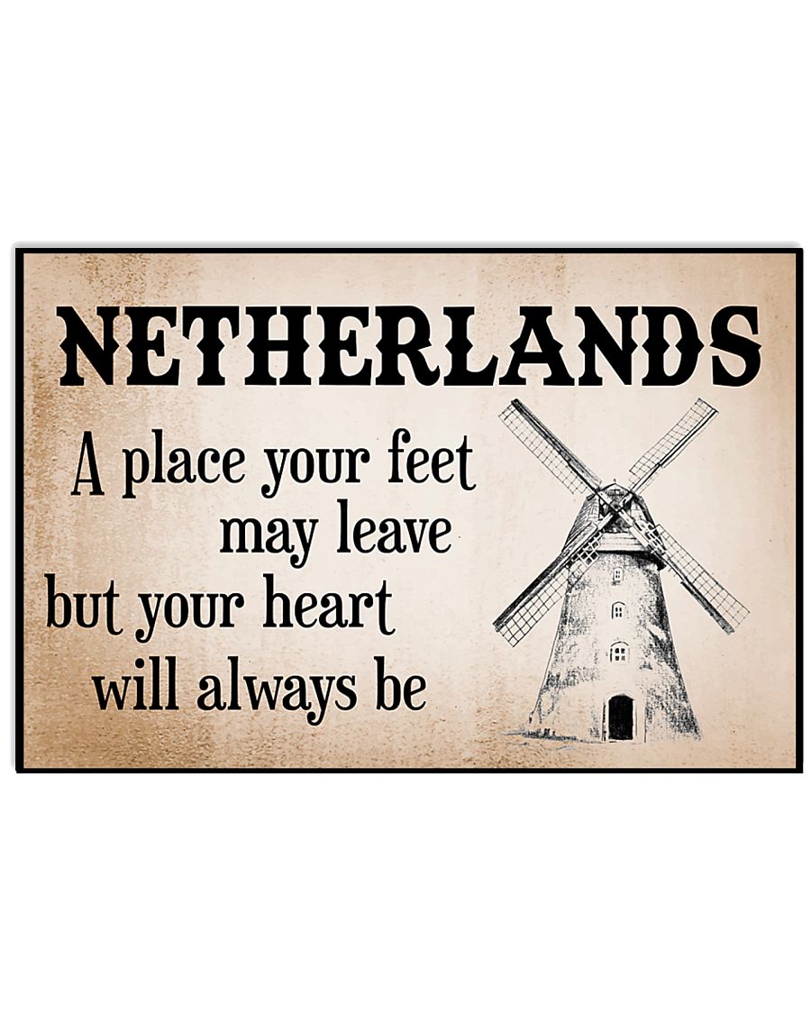 ALWAYS REMEMBER NETHERLANDS 17x11 Poster