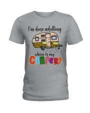 WHERE IS MY CAMPER Ladies T-Shirt thumbnail