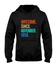 AWESOME SINCE NOVEMBER 1958 Hooded Sweatshirt thumbnail
