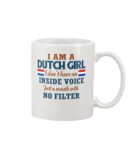 A DUTCH GIRL WITH NO INSIDE VOICE Mug thumbnail