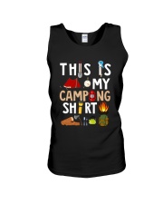 MY CAMPING SHIRT Unisex Tank thumbnail