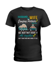 CAMPING PARTNERS Ladies T-Shirt thumbnail