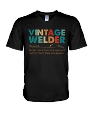VINTAGE WELDER V-Neck T-Shirt thumbnail