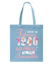 FEBRERO 40 Tote Bag thumbnail
