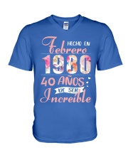 FEBRERO 40 V-Neck T-Shirt thumbnail