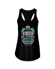 HAPPY BIRTHDAY MARCH 1959 Ladies Flowy Tank thumbnail