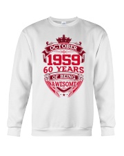 HAPPY BIRTHDAY OCTOBER 1969 Crewneck Sweatshirt thumbnail