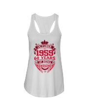 HAPPY BIRTHDAY OCTOBER 1969 Ladies Flowy Tank thumbnail