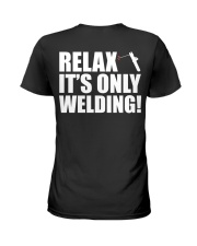 HOW TO WELDER RELAX Ladies T-Shirt thumbnail